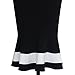 LUNAJANY Women's Vintage Midi Sheath Business Causal Office Party Wiggle Dress