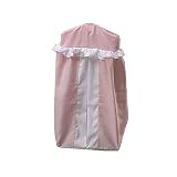 Baby Doll Bedding Regal Pique Diaper Stacker, Pink