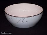 Noritake Platinum Wave #9317 Small Round Vegetable
