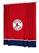 Boston Red Sox Fabric Bath Shower Curtain