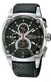 Seiko SPC003P1 Sportura Gents Chronograph Leather Strap Watch