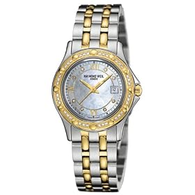 Click here to buy Raymond Weil Watches - Raymond Weil Tango Two -Tone Steel and 18k Gold Plated Mother of Pearl with... .