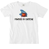 Powered By Caffeine - Beer, Drinking, Coffee, and Drug Women's Cut T-Shirt