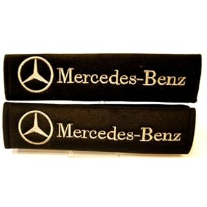 414dsP6KCrL. SL500 AA300  Mercedes Benz Seat Belt Cover Shoulder Pad one pair