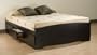 Sonoma Full Size Platform Storage Bed in Black Finish