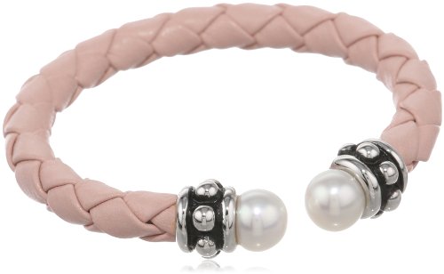 Cheap Girls Jewelry Honora "Girls" White Freshwater Cultured Pearl and Pink Leather Coil Bracelet, 6" For Sale Cheap Girls Jewelry Honora "Girls" White Freshwater Cultured Pearl and Pink Leather Coil Bracelet, 6" For Sale