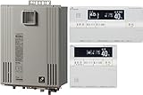 PURPOSE ふろ給湯器 GXシリーズ ECOジョーズ 屋外壁掛形 設置フリー フルオート 16号 (本体GX-H1600ZW-1)高機能タイプリモコンセット(都市ガス(12A))