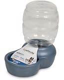 Petmate Replenish Pet Waterer with Microban, 1/2-Gallon, Pearl Peacock Blue