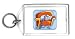 Keychain with curling, sofa, iron, pet, dog, sleeping