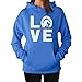 TeeStars - Love Horses - Animal Lover Rearing Horse - Horseshoe Women Hoodie
