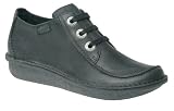 Clarks  20306639 Funny Dream Damen Halbschuhe , schwarz, (Black Leather), EU 35 1/2, (UK 3)