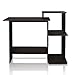 Furinno 11192EX/BK Efficient Computer Desk, Espresso/Black