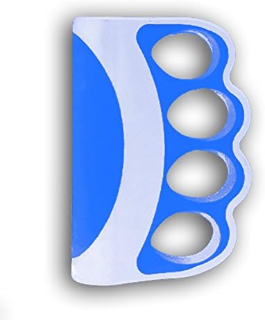 Brolly Auto Open and Close Umbrella (Blue and White)