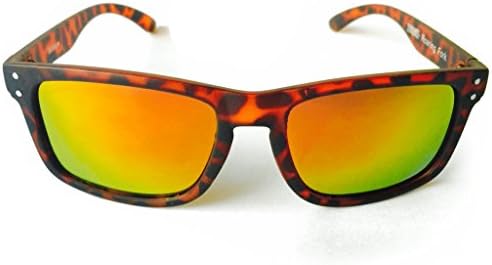 BlobFish Roaring Fork Polarized Orange/Amber Mirror Lens Fishing Sunglasses