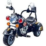 Harley-style Battery Operated Motorcycle Ride-on , 38 in. L x 19 in. W x 30 in. H (80-1616)