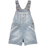 オシュコシュ OSHKOSH/ ヒッコリーストライプショートオール ストライプ ボトムスショートパンツ 24ヶ月【並行輸入】