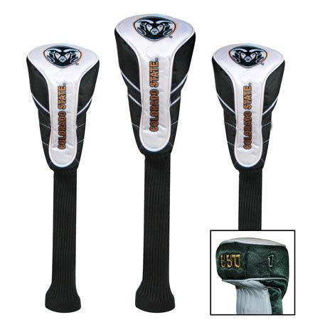 Buy Colorado State University - Set of Three Nylon Headcovers by Team Effort