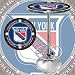NHL Vintage New York Rangers Pub Table