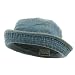 Double Washed Denim Hat - Light Blue