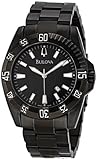 IMAGE OF Bulova Men's 65B114 Black Stainless Steel Black Dial Watch
