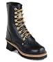 Georgia G3290 Women's 8" Oily Black Logger Boot 10 M
