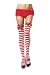 Sexy Adult Womens Xmas Christmas Costume Santa’s Double Bow