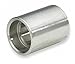 316 Stainless Steel Coupling, Socket Weld, 1/2" Pipe Size - Pipe Fitting