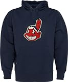 Cleveland Indians Navy Signature Hooded Sweatshirt