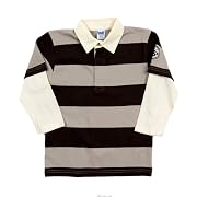 Please Mum Jersey Striped Rugby Fooler Tee