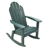 Lifestyle Adirondack Rocking Chair - Green