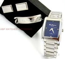 Ben Sherman R315 Gents Diamond Set Navy Sunray Dial Bracelet Strap Watch
