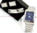 BEN SHERMAN MENS WATCH ** BRAND NEW & BOXED ** ROYAL BLUE DIAL SET WITH ***DIAMONDS***