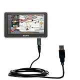 Klassisches USB Kabel f�r Sony Nav-U NV-U83T mit Hot Sync und aufladen Einsatzm�glichkeiten - von Gomadic mit TipExchange Technology