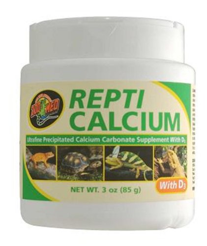 Zoo Med Calcium With Vitamin D3 Reptile Food, 