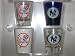 NEW YORK YANKEES 4 Piece Collector SHOT GLASS SET