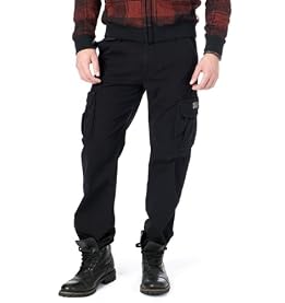 Survivor IV Cargo Pants-Black