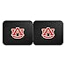 FANMATS 12254 NCAA Auburn Tigers Back Row Utility Car Mats - 2 Piece Set, 14in. x 17in., All Weather Protection, Universal Fit, Deep Resevoir Design, Molded Team Logo