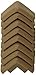 KidKusion Corner Cushion | Made in USA | Brown | 8 Pack | Furniture and Corner Protector