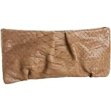 Jalda Soft Anaconda-Embossed Kona Clutch