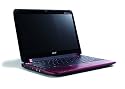 Acer Aspire One 751, 11.6-Inch HD LED Netbook, Intel Atom Z520, 1.22 GHz, 1 GB RAM, 160 GB, XP Home, up to 4 Hours Battery Life, Webcam, Wifi (Red)
