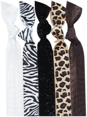 Wild Glitz - 5 Pc. Hair Tie Set