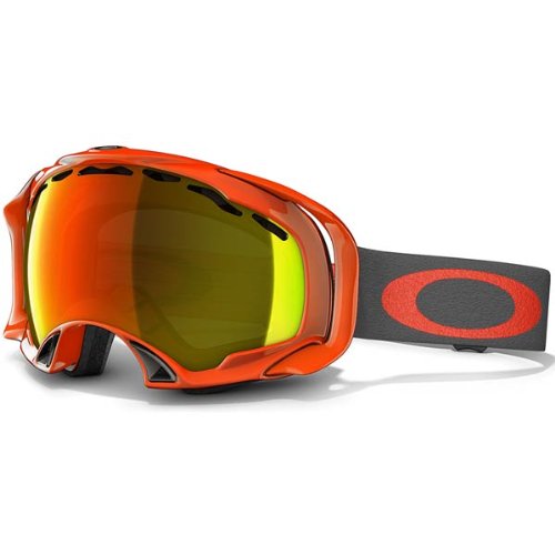 Oakley Skibrille Splice, neon fire w/ fire iridium, 57-038