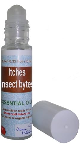 Itches, Insect Bytes - Organic Essential Oils - 0.33 Fl.oz. Ready to Use Roll On