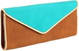BIG BUDDHA Angll Clutch, Brown, One Size