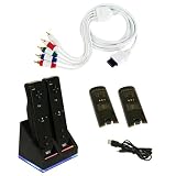 Wii Duel Charger and Component HD Cable Combo