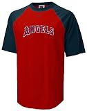 Los Angeles Angels MLB Raglan Short Sleeve Tee Shirt By Nike Team Sports