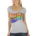 Gradient Coke Vintage Tee - Silver