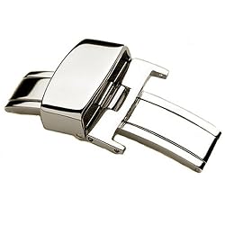 Deployment Buckle Stainless Steel Butterfly 18mm