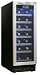 Danby Built-In Wine Cooler DWC276BLS (Black) (12.12"H x 23.69"W x 34.06"D)