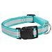20 INCH - BLUE - Reflective Stripe Safety Dog Collar